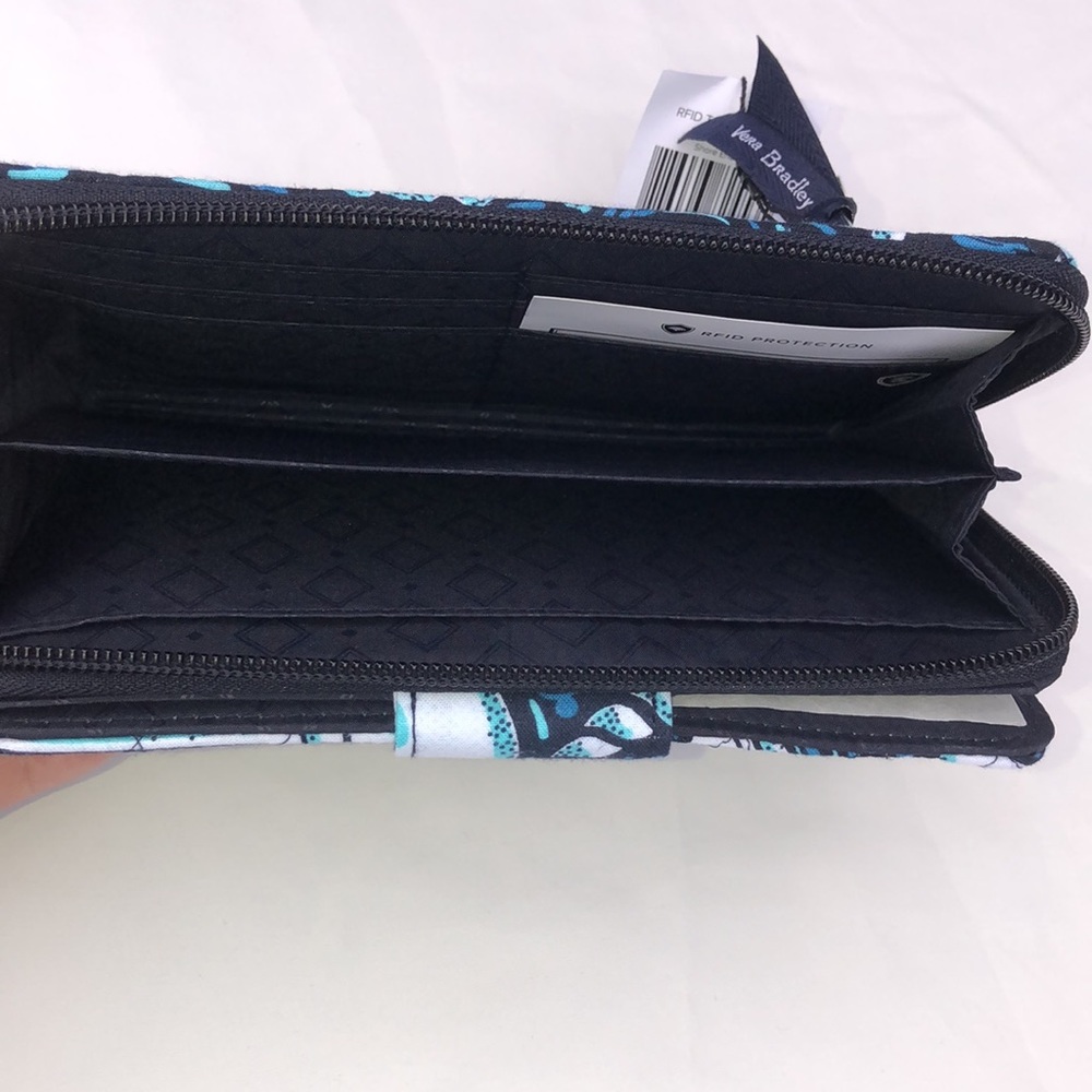 VERA BRADLEY Lighten Up Blue Shore Enough Design Bundle Of 3 NWT - Picture 11 of 17